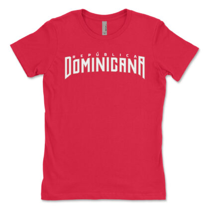 Dominicana Red T shirt for Ladies