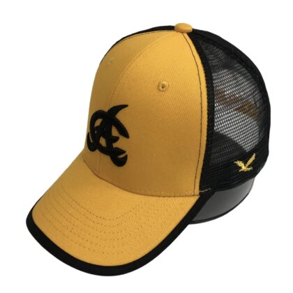 Aguilas Yellow Black Trucker Hat Gorraa