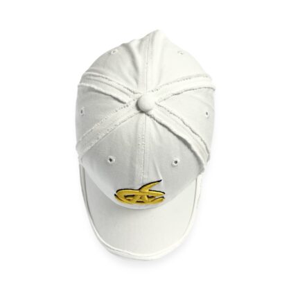 Aguilas White Yellow Logo Vintage Baseball Hat Gorra Cap